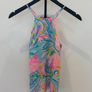 Lilly Pulitzer Tropical Spaghetti Strap Top